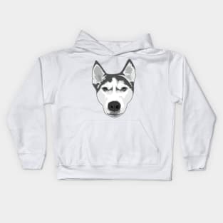 Husky Dog Kids Hoodie